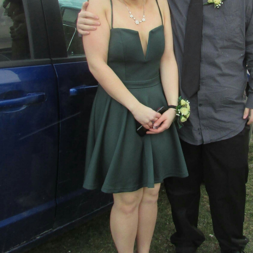 Green dress